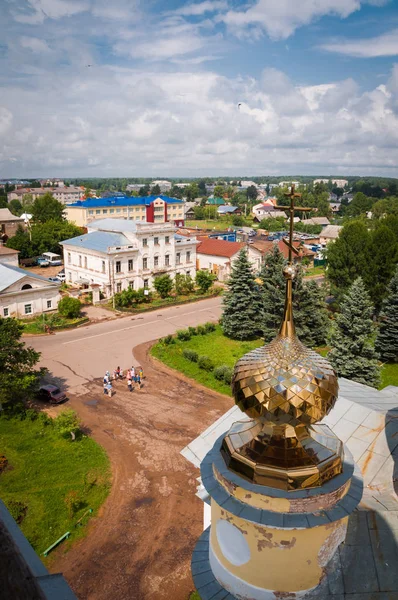 Myshkin Rusia Julio 2013 Catedral Uspensky Antigua Ciudad Rusa Myshkin —  Fotos de Stock