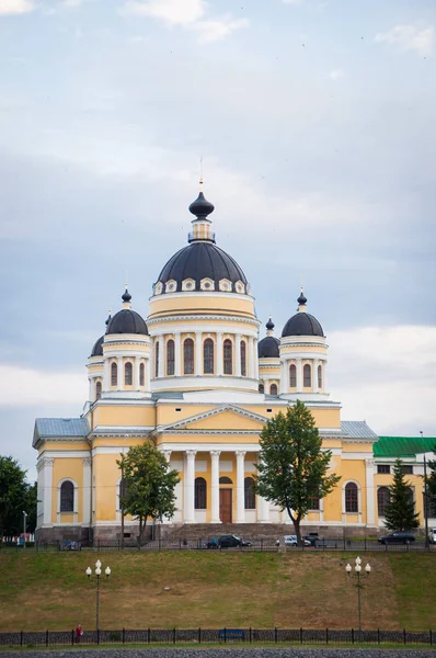 Rybinsk Russia July 2013 Cathedral Transfiguration Jesus — Stock Photo, Image