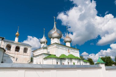 Uglich, Yaroslavl Oblast, Rusya Federasyonu - 13 Temmuz 2013: İsa'nın Diriliş Cathedral