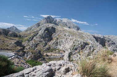 Mallorca, Spain - July 24, 2013: Nus de la corbata, Road Ma-2141