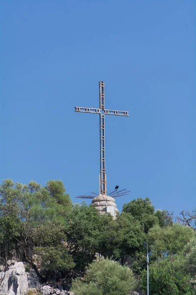 マヨルカ スペイン 2013 Santuari リュク マヨルカ島の有名な修道院の眺め — ストック写真