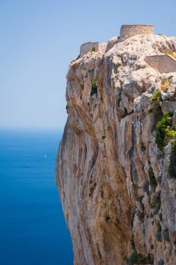 Mallorca, İspanya. Cape Formentor (Cap de Formentor görünümünü)