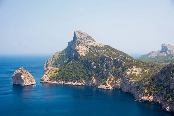 Mallorca, İspanya. Cape Formentor (Cap de Formentor görünümünü)