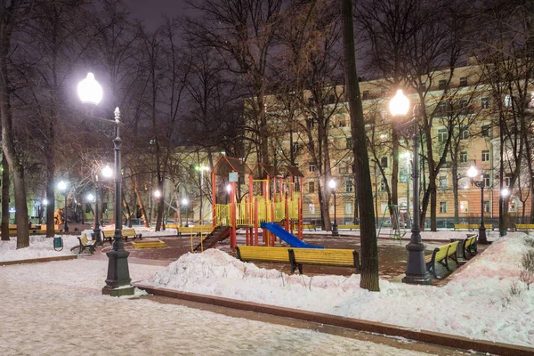 Moscú Rusia Enero 2018 Vista Zona Cercana Los Estanques Del — Foto de Stock