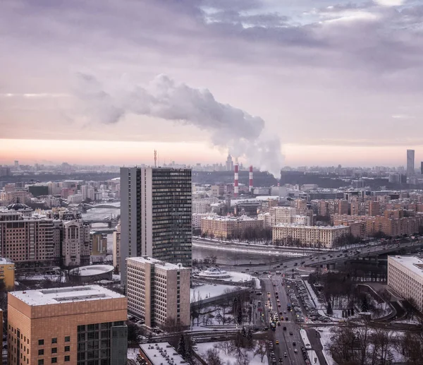 Mosca Russia Gennaio 2019 Veduta Dell Edificio Del Governo Mosca — Foto Stock