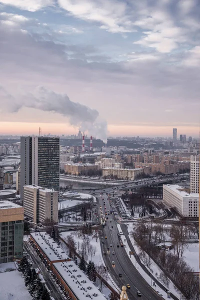 Mosca Russia Gennaio 2019 Veduta Dell Edificio Del Governo Mosca — Foto Stock