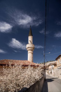 Bakhchysarai, Kırım Cumhuriyeti - 1 Nisan 2019: Kırım Cumhuriyeti'nin merkezinde Kırım Tatarlarının şehir görünümü