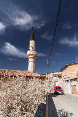 Bakhchysarai, Kırım Cumhuriyeti - 1 Nisan 2019: Kırım Cumhuriyeti'nin merkezinde Kırım Tatarlarının şehir görünümü
