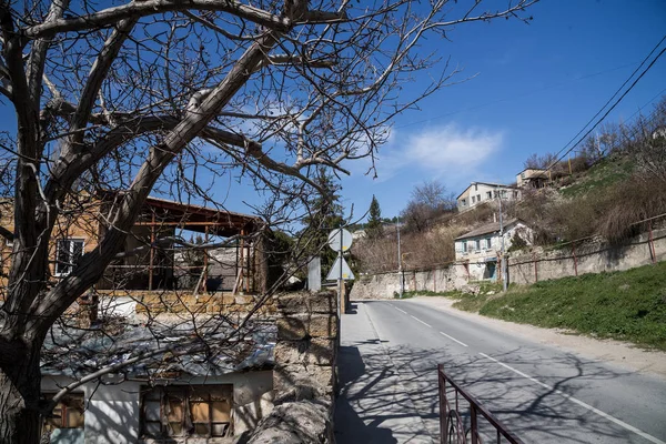 Bakhchysarai República Crimea Abril 2019 Vista Ciudad Los Tártaros Crimea —  Fotos de Stock