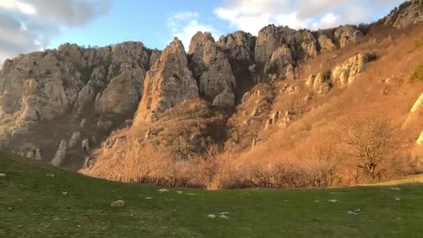 Demerdji Aloushta République Crimée 1Er Avril 2019 Vue Magique Sur — Video