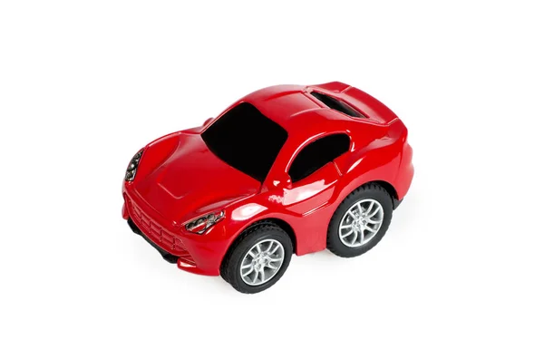 Carro Brinquedo Vermelho Isolado Fundo Branco Imagens De Bancos De Imagens