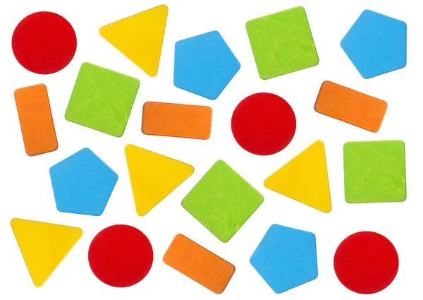 Blocos Brinquedo Madeira Coloridos Formas Geométricas Retângulo Laranja Quadrado Verde Fotos De Bancos De Imagens