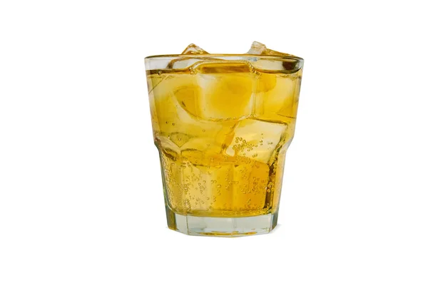 Vidro Com Bebida Energética Álcool — Fotografia de Stock