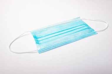 Mavi yüz maskesi Covid19 'a