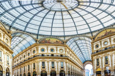 Galleria Vittorio Emanuele II Milano, İtalya