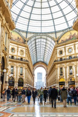 Galleria Vittorio Emanuele II Milano, İtalya