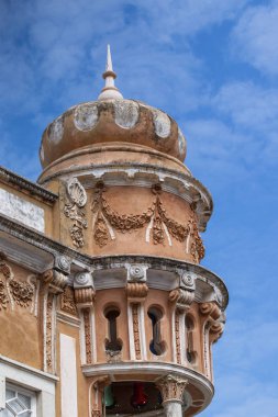 Portekiz şehirlerinin tipik binalarının görüntüsü.