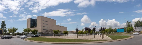 Pohled Moderní Divadlo Městě Faro Portugalsko — Stock fotografie