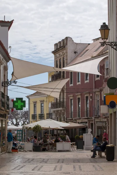 葡萄牙法鲁商业旅游区 — 图库照片