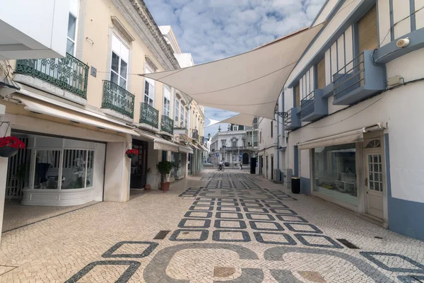 Zone Touristique Commerciale Ville Faro Portugal — Photo