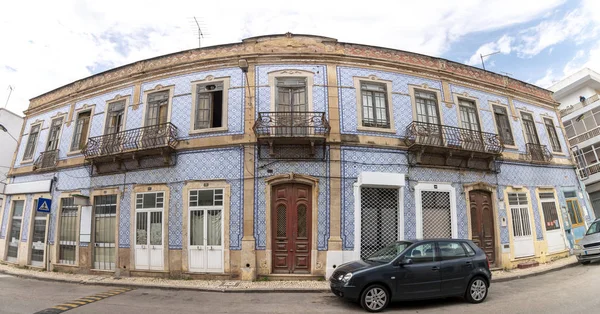Vue Des Bâtiments Typiques Des Villes Portugaises — Photo