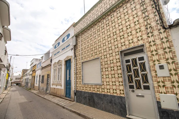 Vista Dos Edifícios Típicos Das Cidades Portuguesas — Fotografia de Stock