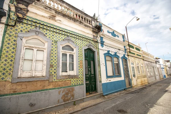 Vue Des Bâtiments Typiques Des Villes Portugaises — Photo