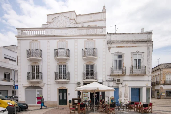 Вид Типичные Здания Португальских Городов — стоковое фото