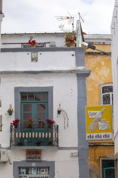 Vista Cerca Arquitectura Típica Ciudad Olhao Portugal — Foto de Stock