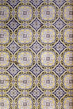 Portekizce azulejo seramik güzel resmin görünümünü kapat.