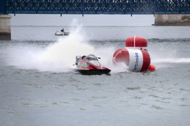 Portimao, Portekiz: 20 Mayıs, 2018 - Portekizce Grand Prix - F1 yarış olay 2018 Edition Powerboat Portimao Arade Nehri üzerinde Portekiz düzenlenen.