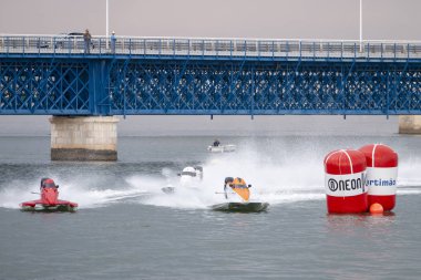 Portimao, Portekiz: 20 Mayıs, 2018 - Portekizce Grand Prix - F1 yarış olay 2018 Edition Powerboat Portimao Arade Nehri üzerinde Portekiz düzenlenen.