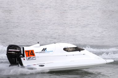 Portimao, Portekiz: 20 Mayıs, 2018 - Portekizce Grand Prix - F1 yarış olay 2018 Edition Powerboat Portimao Arade Nehri üzerinde Portekiz düzenlenen.
