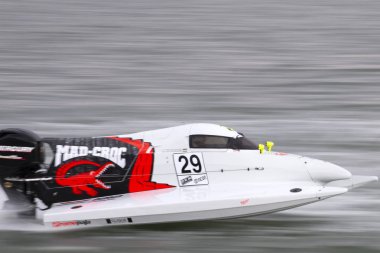 Portimao, Portekiz: 20 Mayıs, 2018 - Portekizce Grand Prix - F1 yarış olay 2018 Edition Powerboat Portimao Arade Nehri üzerinde Portekiz düzenlenen.
