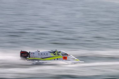 Portimao, Portekiz: 20 Mayıs, 2018 - Portekizce Grand Prix - F1 yarış olay 2018 Edition Powerboat Portimao Arade Nehri üzerinde Portekiz düzenlenen.