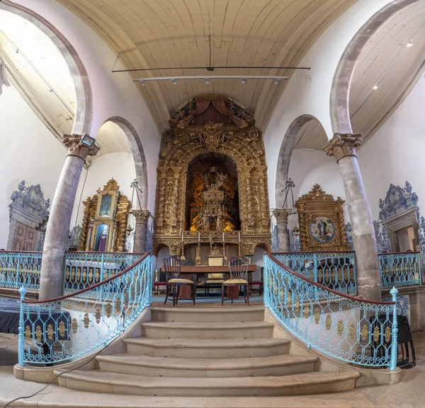 Chrześcijańskiego Kościoła Misericordia Znajduje Się Mieście Tavira Portugalia — Zdjęcie stockowe
