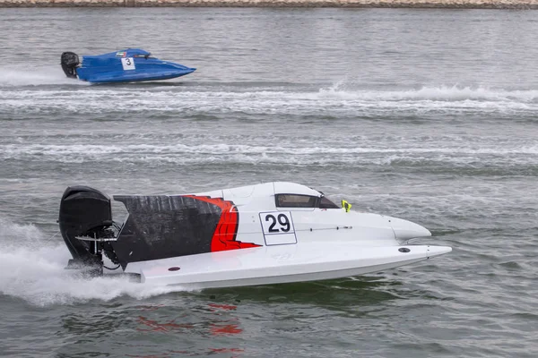 Portimao Portugal Mayo 2018 Velocidad Regata Río Portimao Portugal — Foto de Stock