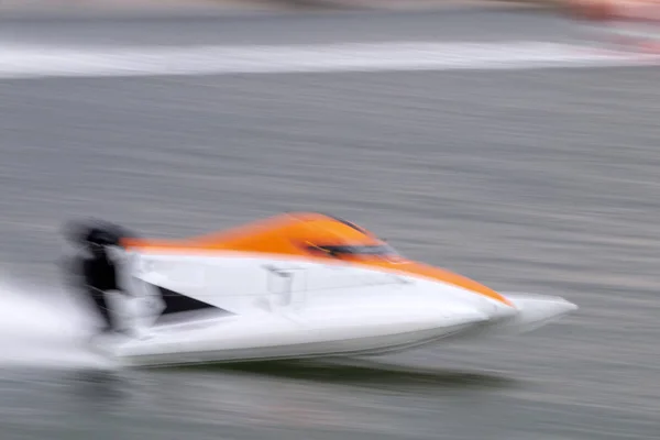 Portimao Portugal Mei 2018 Snelle Powerboat Race Een Rivier Portimao — Stockfoto