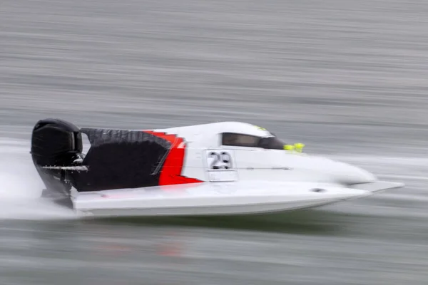 Portimao Portugal 20Th May 2018 Fast Powerboat Racing River Portimao — Stock Photo, Image