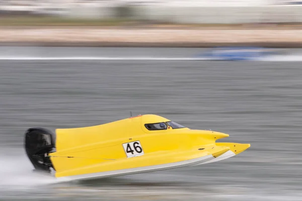 Portimao Portugal Mei 2018 Snelle Powerboat Race Een Rivier Portimao — Stockfoto