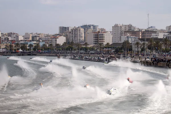 Portimao Portugal Maio 2018 Grande Prémio Portugal Powerboat Racing Event — Fotografia de Stock