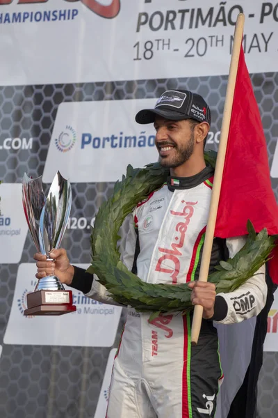 Portimao Portugal Maio 2018 Mohamed Mehairbi 3Rd Place Winner Portuguese — Fotografia de Stock