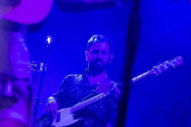 Faro, Portekiz: 30 Ağustos, 2018 - müzik grubu, pirinç tel Orkestrası, Festival F üzerinde gerçekleştirir