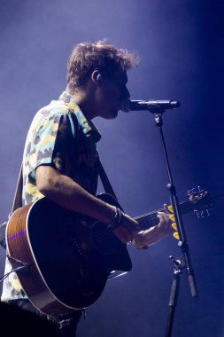 Faro, Portekiz: 31 Ağustos, 2018 - müzik grubu, pirinç tel Orkestrası, Festival F üzerinde gerçekleştirir