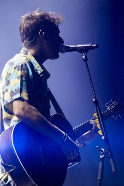 Faro, Portekiz: 31 Ağustos, 2018 - müzik grubu, pirinç tel Orkestrası, Festival F üzerinde gerçekleştirir