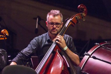 Faro, Portekiz: 30 Ağustos, 2018 - müzik essamble, Güney Klasik orkestra, Festival F üzerinde gerçekleştirir