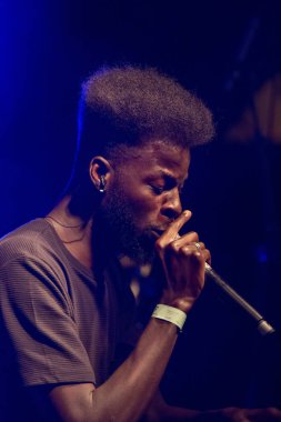 Faro, Portekiz: 30 Ağustos, 2018 - müzik grubu, Papillon, Festival F üzerinde gerçekleştirir