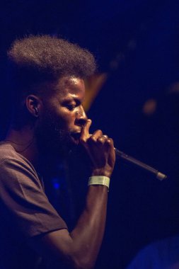 Faro, Portekiz: 30 Ağustos, 2018 - müzik grubu, Papillon, Festival F üzerinde gerçekleştirir