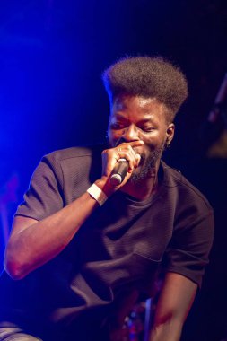 Faro, Portekiz: 30 Ağustos, 2018 - müzik grubu, Papillon, Festival F üzerinde gerçekleştirir