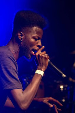 Faro, Portekiz: 30 Ağustos, 2018 - müzik grubu, Papillon, Festival F üzerinde gerçekleştirir